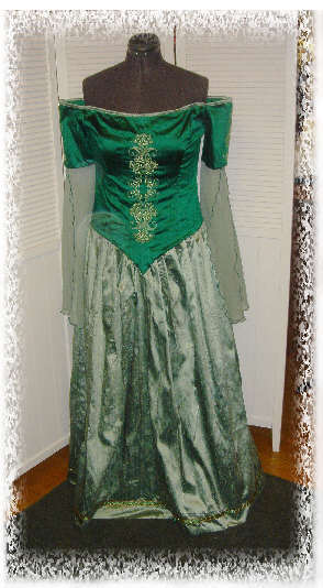 Elven Gown Elvish Dress