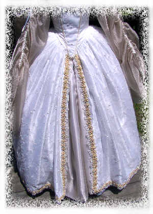 Classic Tudor Wedding Gown